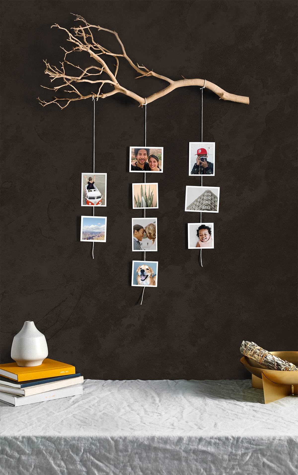 Big Wall Frame Family Tree / Extra Large Wall Decor with frames