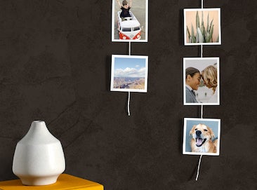 Creative photo display ideas that don't need frames