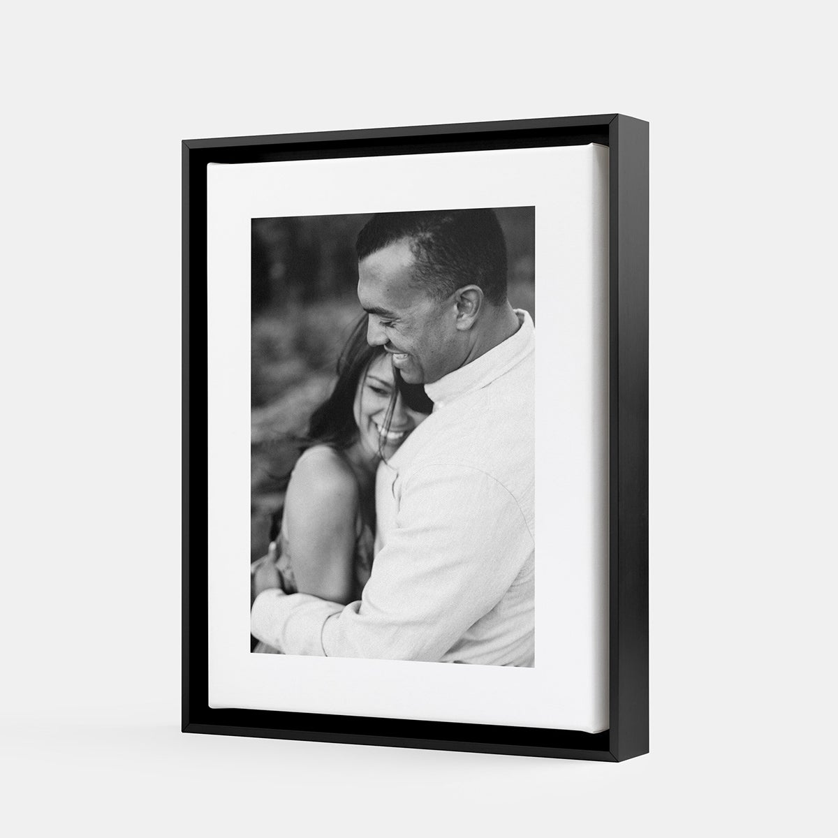 Framed Canvas Print of a wedding photo printed by Artifact Uprising