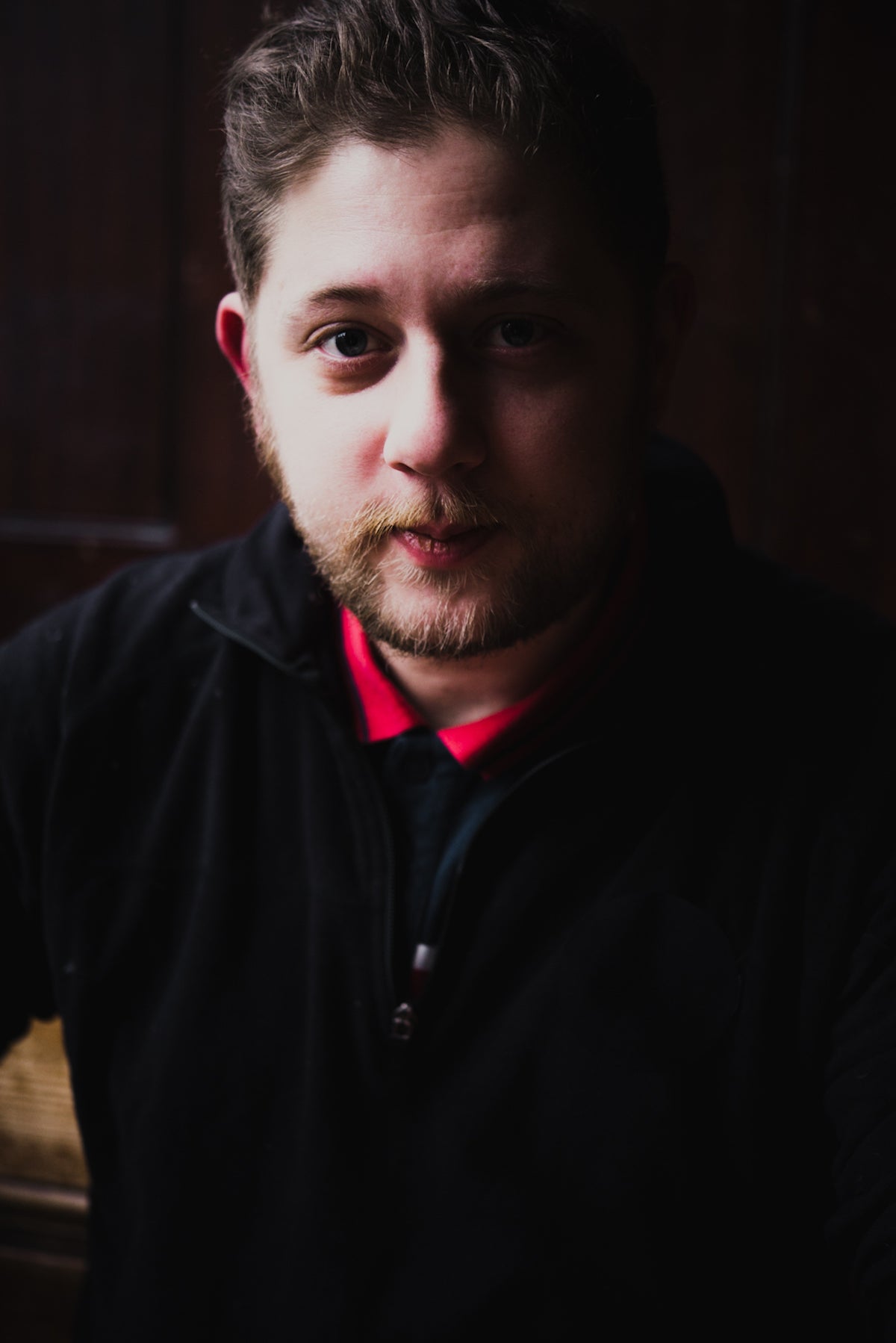 Portrait of young man with beard