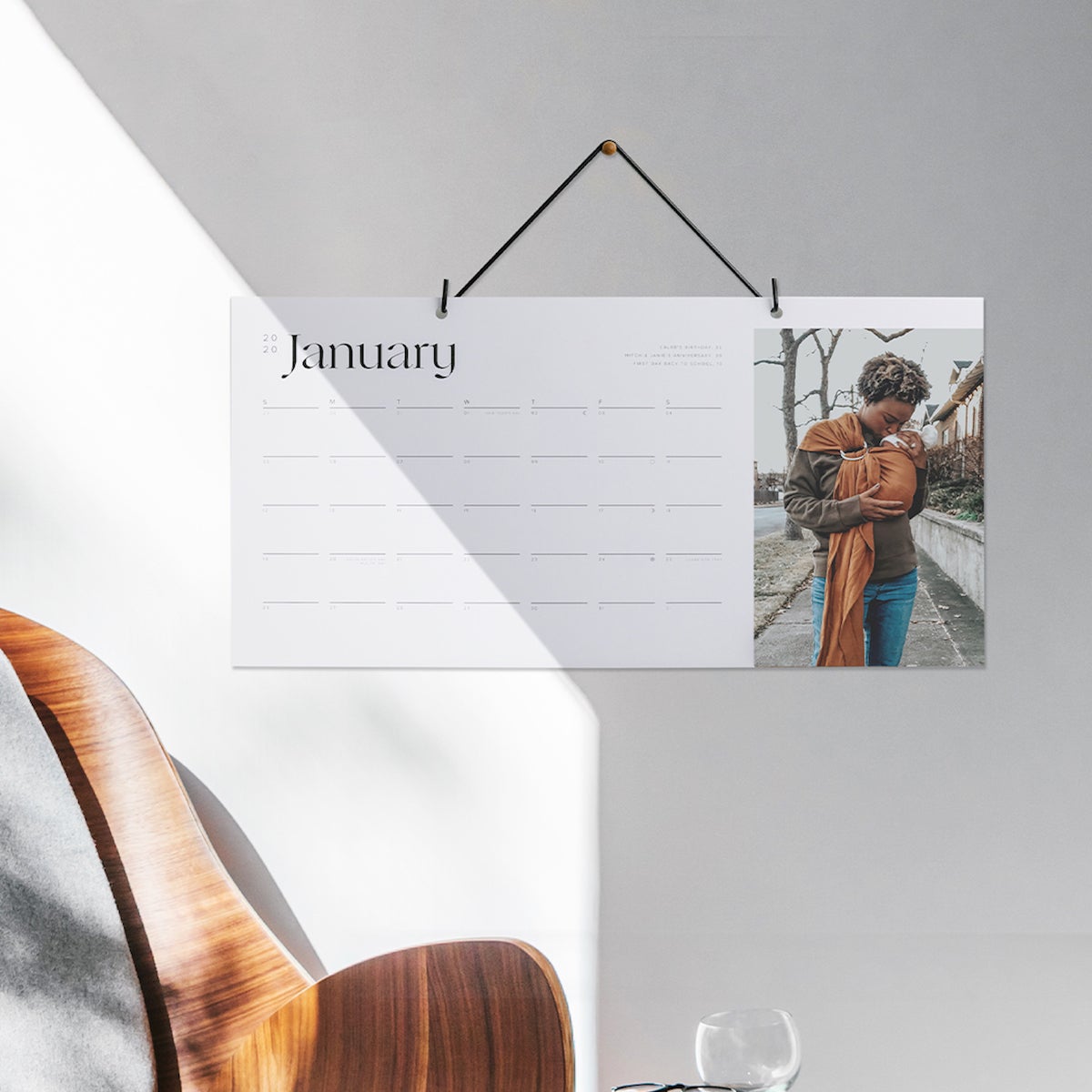 Modern Wall Calendar