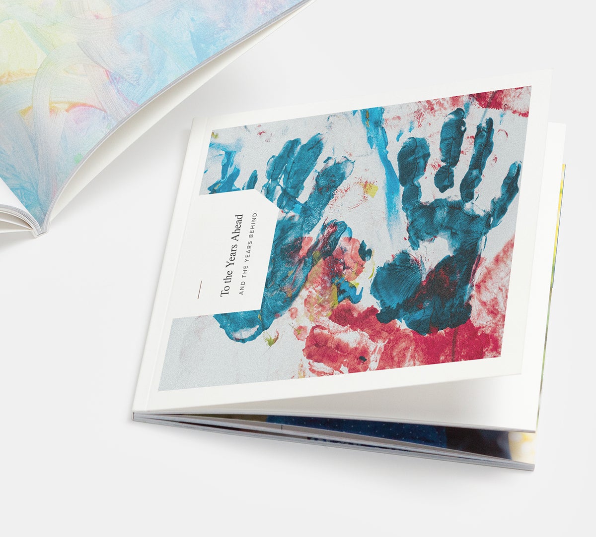 Artifact Uprising Softcover Photo Book filled with children’s artwork