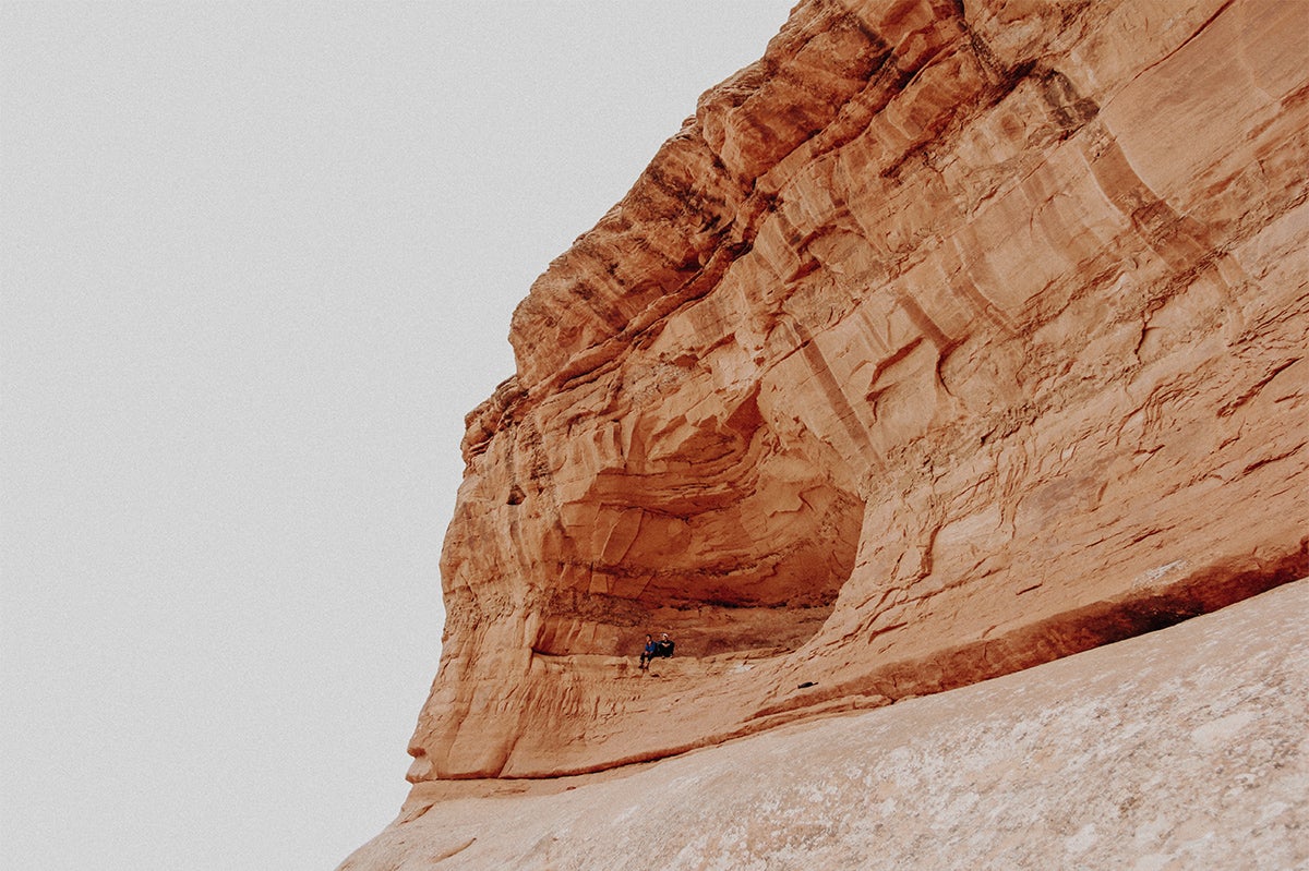 Red rock formations