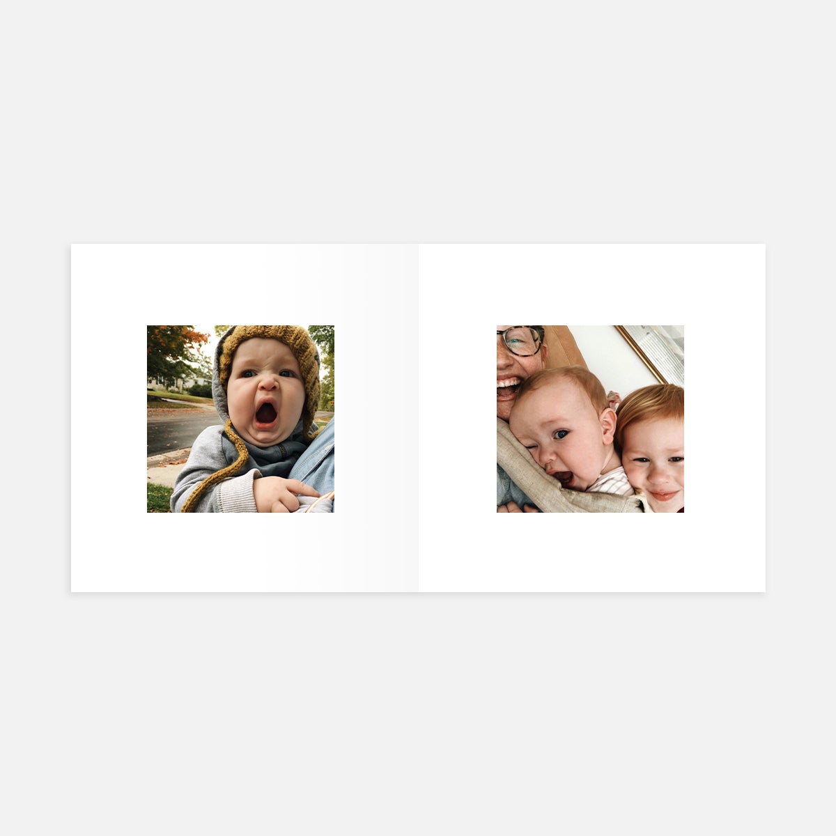 Small Square layout in Everyday Photo Book