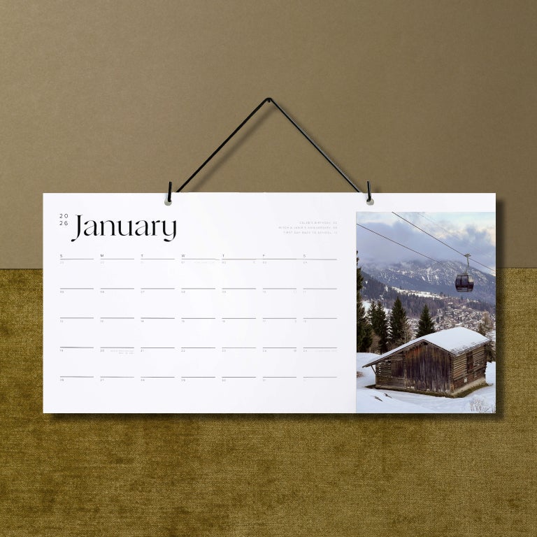 Modern Wall Calendar