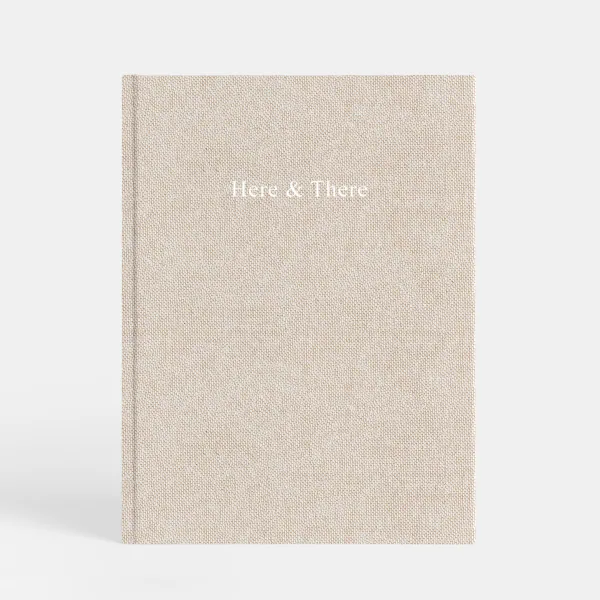 Linen Here and There layflat photo album