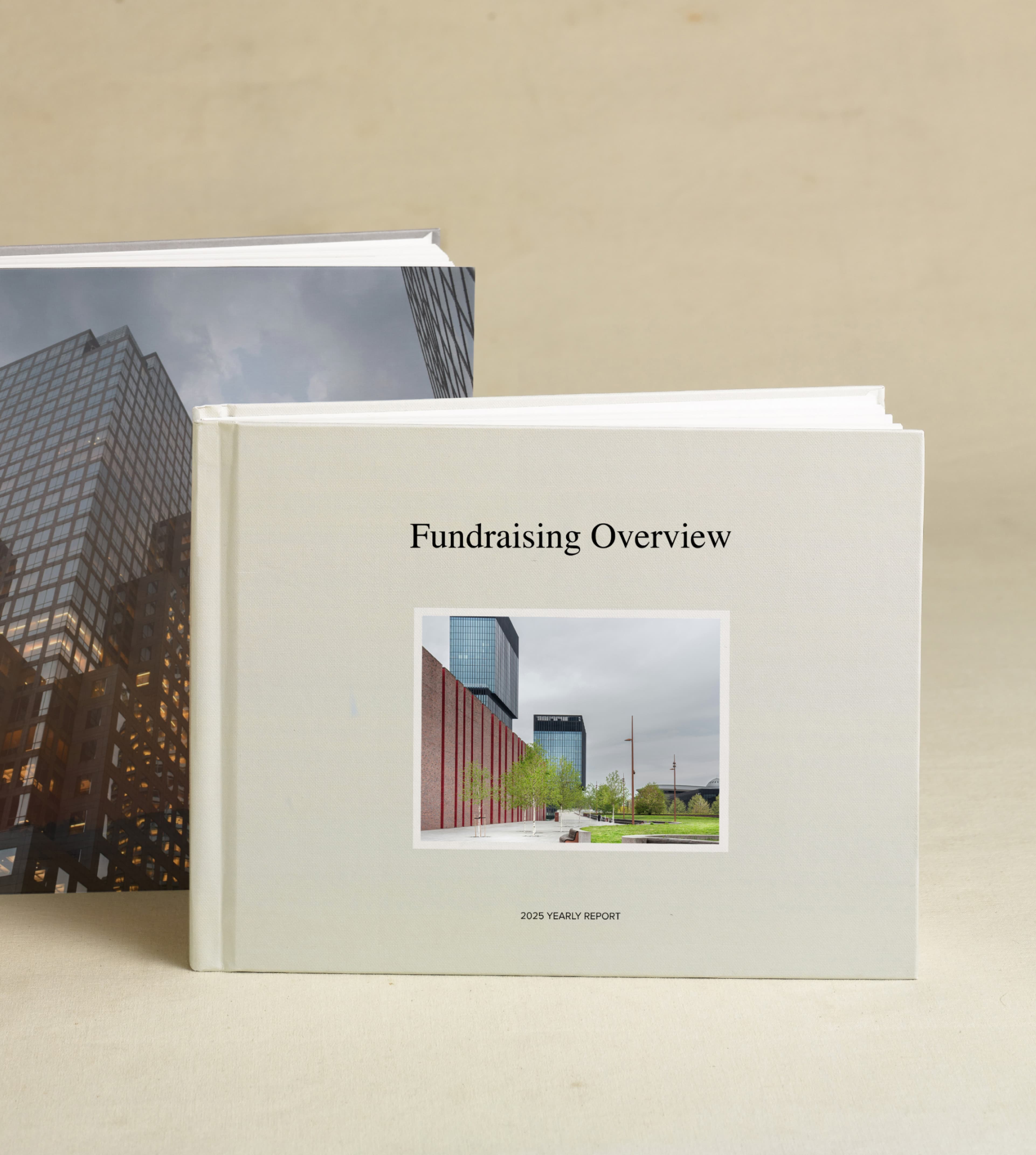 A keepsake photo book preserving an organization’s legacy