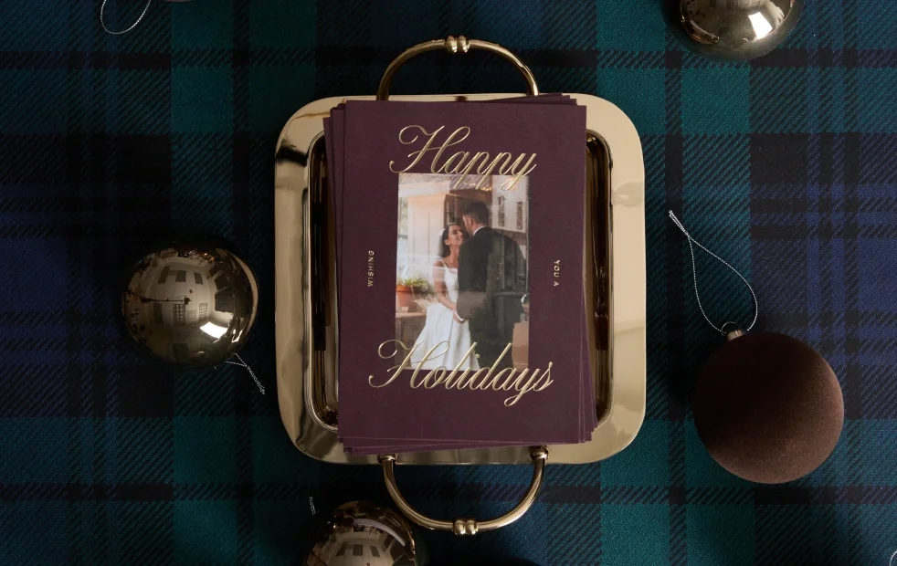 A curated collection of distinctive holiday cards