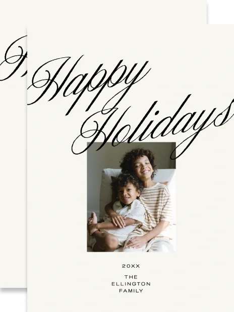 New holiday card designs