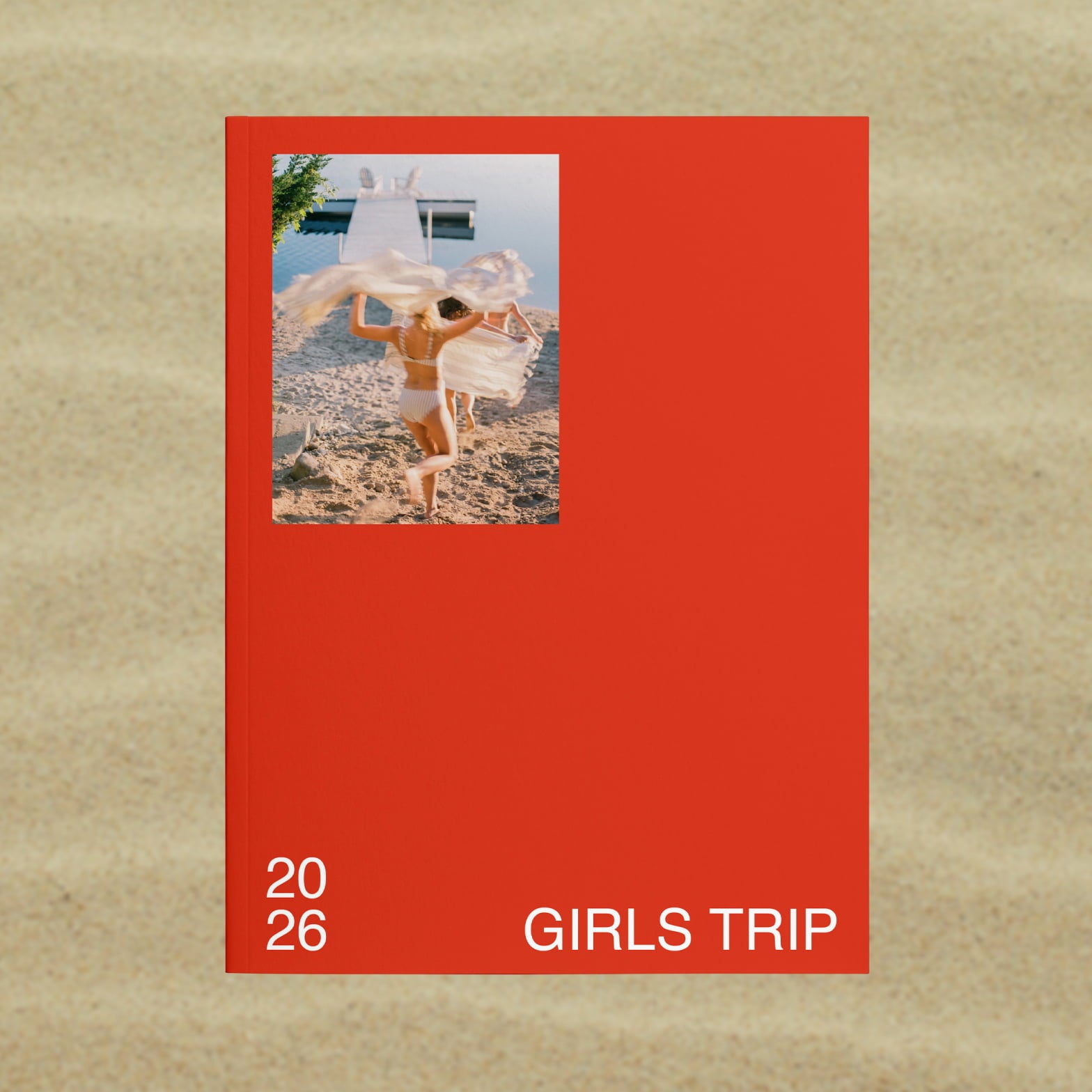 Girls' getaway softcover photo book