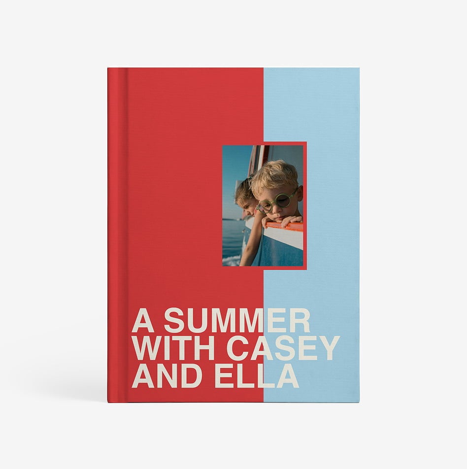 Hardcover photo book design 1