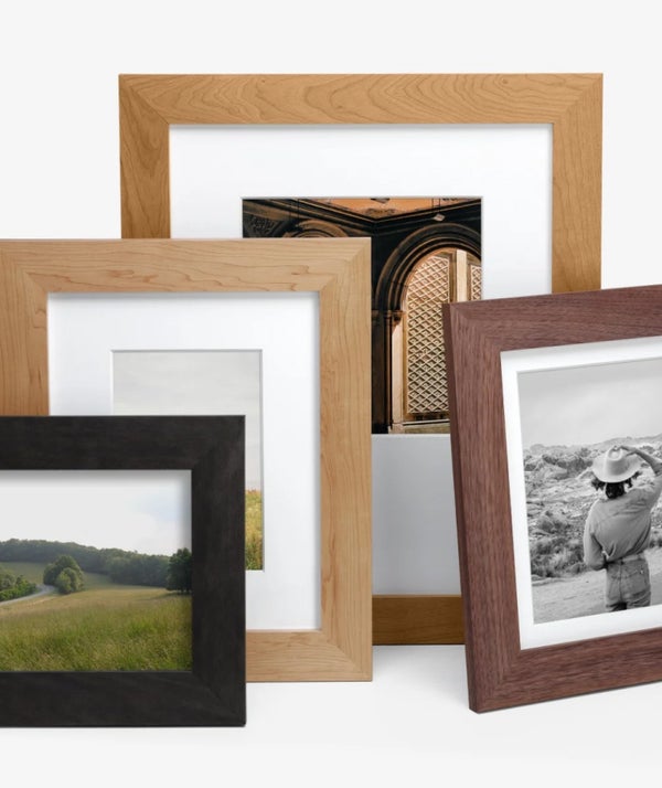 Wide Wood Frame