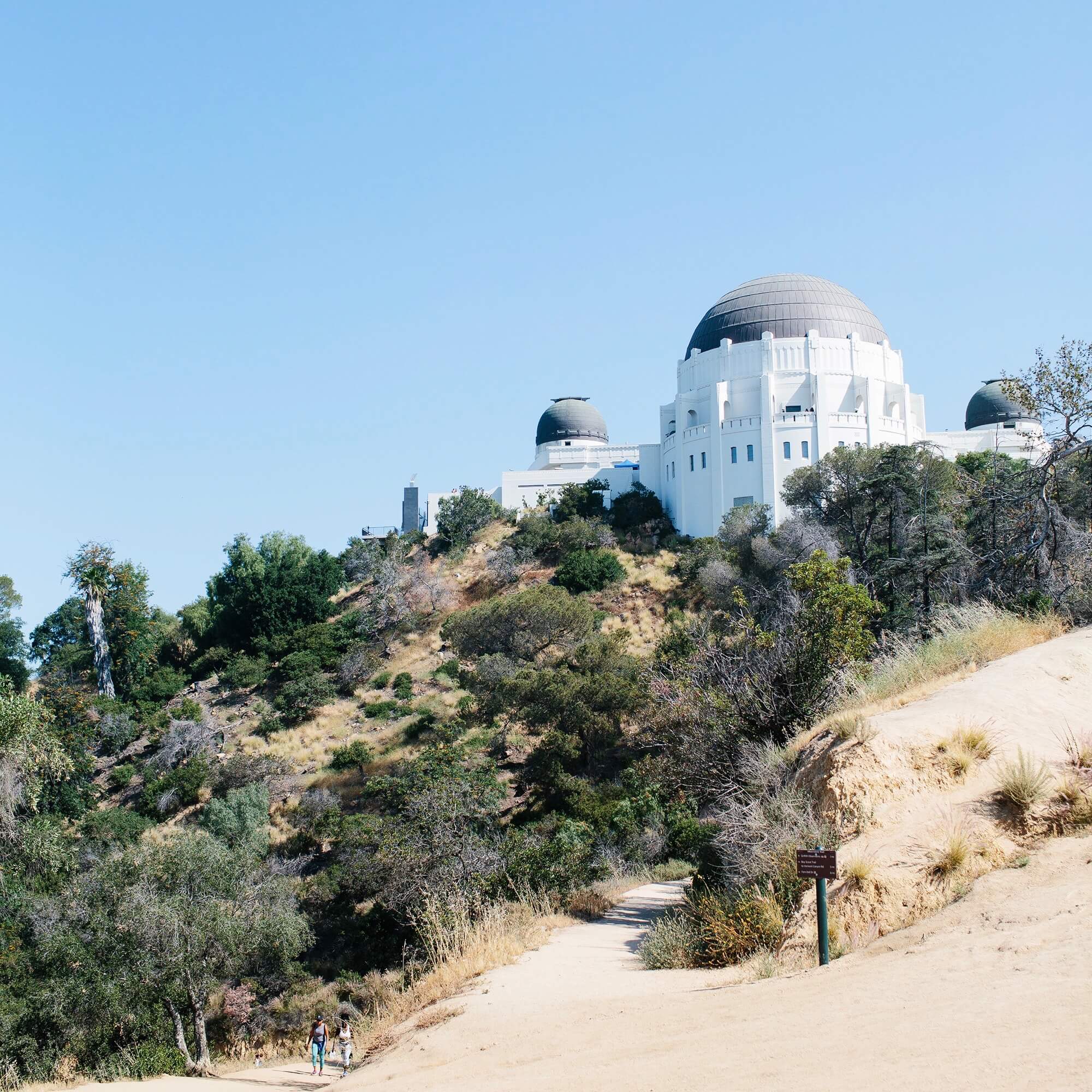 Griffith Observatory during the day