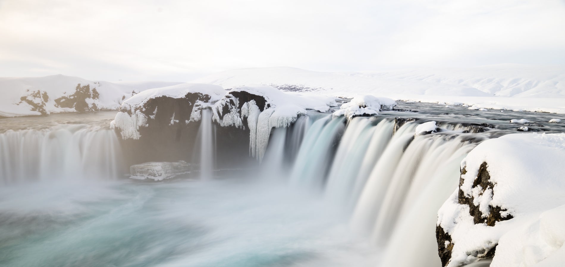 Chris Burkard photo of Arctic waterfall