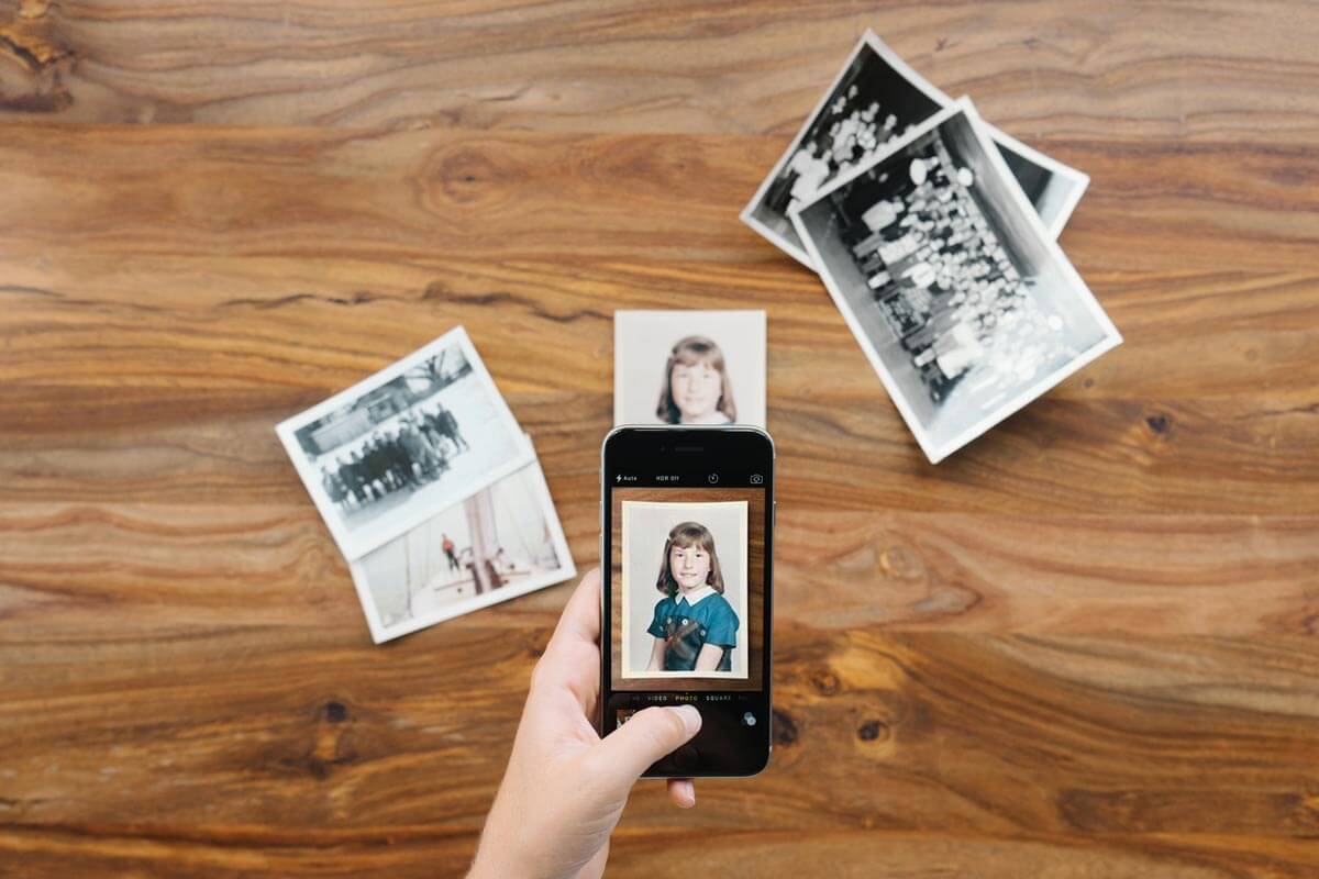 Photo scanning apps for digitizing old photos